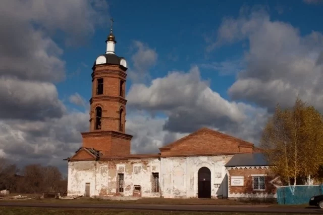 Храм Воскресения Словущего в Мелеузовском районе.