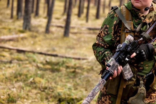 Впервые информация о женщинах-снайперах на харьковском и купянском направлениях появилась в начале этого года.