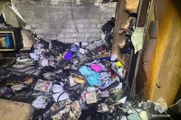 Хлопок в квартире раздался около полуночи. 