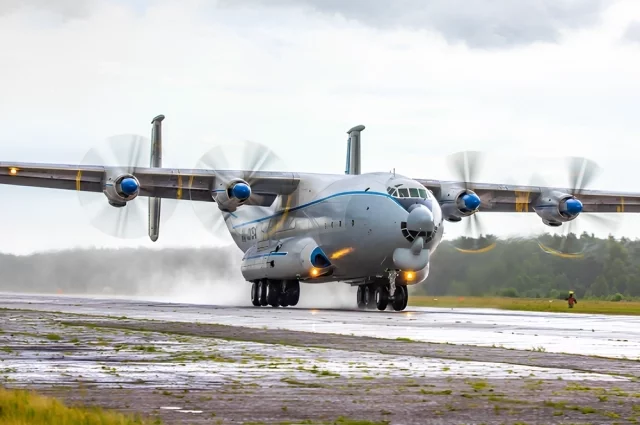 Самолёты Ан-22 считались самыми мощными по грузоподъёмности. 