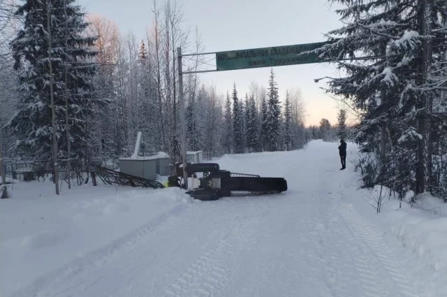 Снегоход, на котором разбились 4-летний мальчик и пьяный отец в Красноярском крае