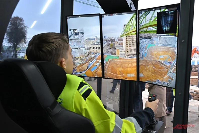 При строительстве этого объекта будут применяться инновационные технологии, в том числе дистанционное управление кранами.