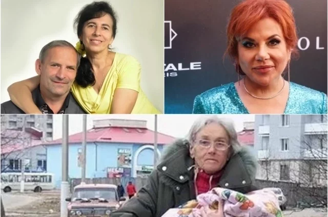 Галина Шубенина с мужем, Марина Федункив и Валентина Подвербная