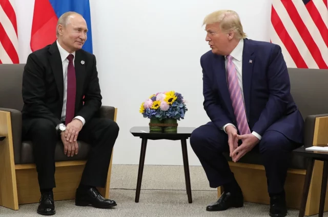 Владимир Путин, Дональд Трамп.