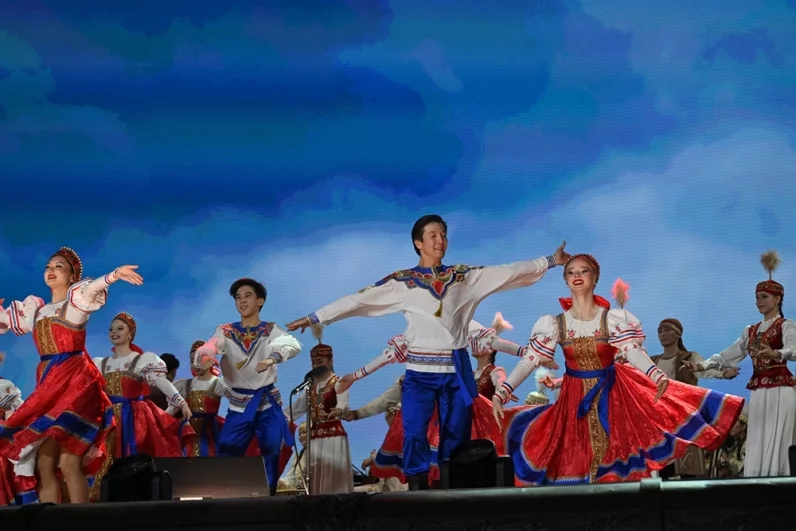 Гала-концерт мастеров искусств Казахстана.