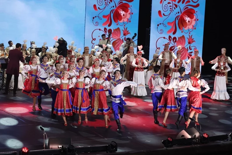 Гала-концерт мастеров искусств Казахстана.