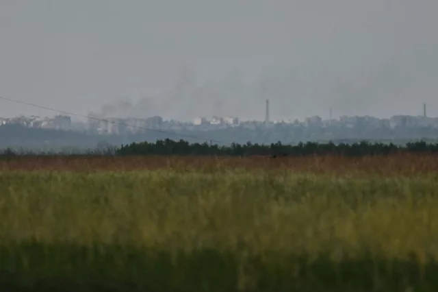 Вид на город Покровск (Красноармейск).