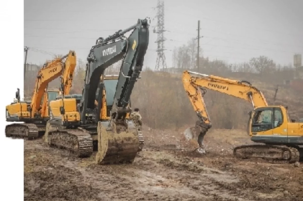 В Брянске начали строить очередную объездную дорогу