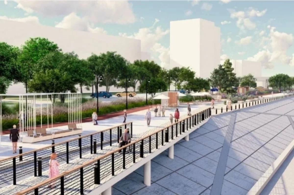 В Омске продолжат реконструкцию набережной Тухачевского