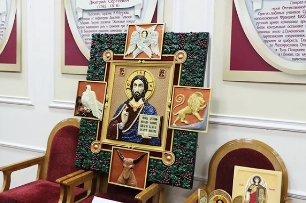 Икону тульских осуждённых отправят на конкурс в Москву