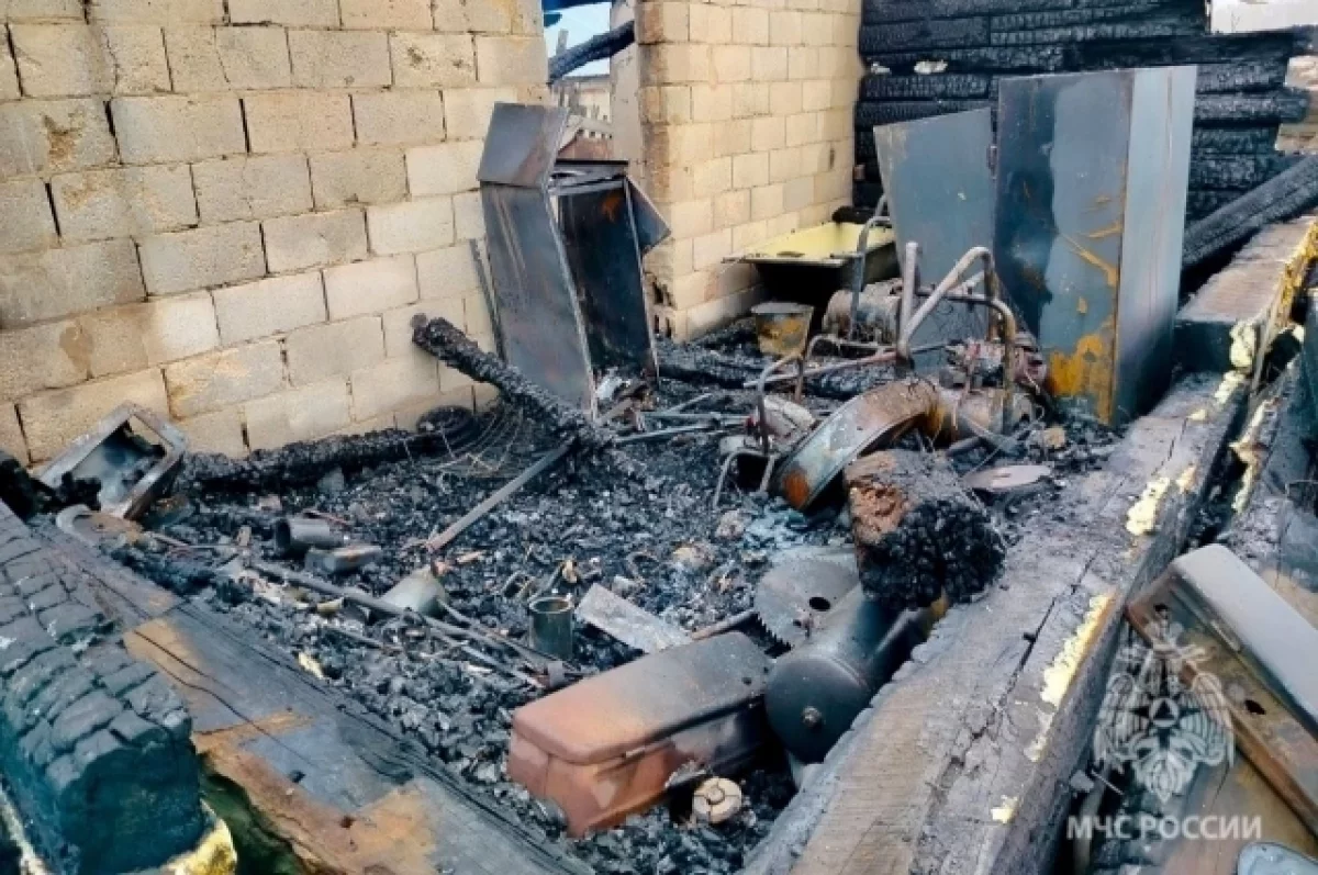 Мужчина погиб в Красноармейске в сгоревшей дотла сторожке