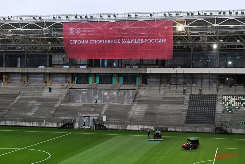Реконструкция исторического стадиона, построенного в 1959 году, выходит на финишную прямую.