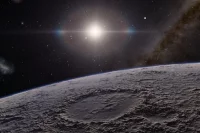 Долгие десятилетия Луна в учебниках астрономии описывалась как сухое небесное тело.