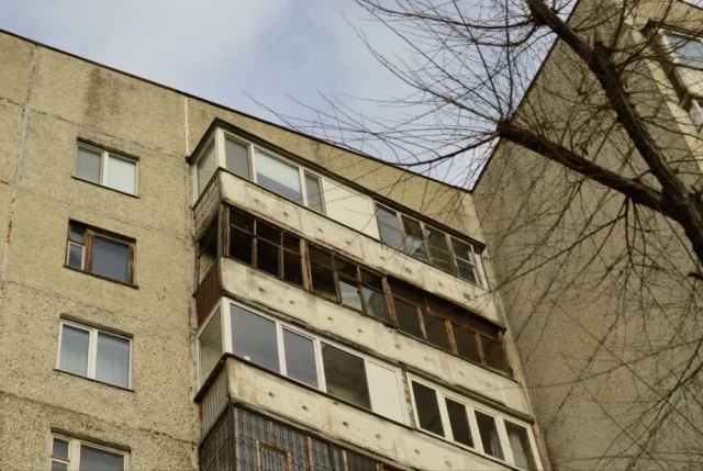 Птицы попадают в квартиру через разбитые окна.