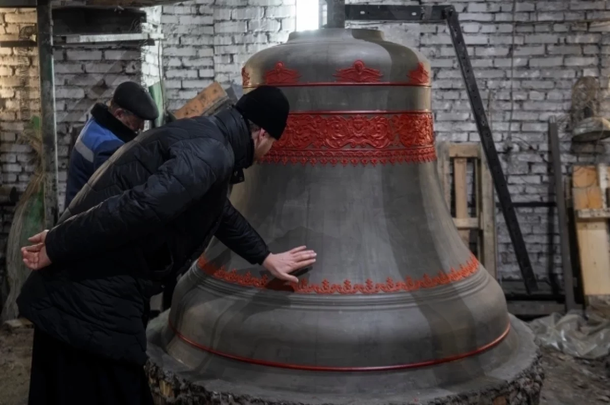 Митрополит утвердил форму колоколов для Спасо-Преображенского собора Твери