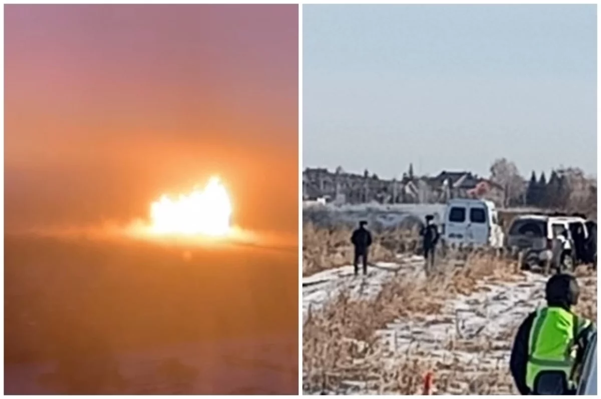 В Ростовке под Омском восстановили газопровод