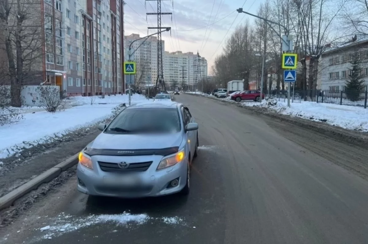 В Томске на пешеходном переходе сбили мужчину