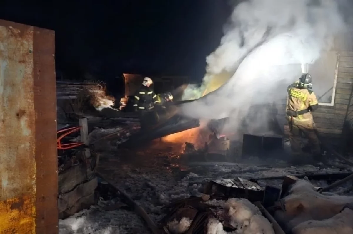 СК на Камчатке проводит проверку по факту гибели пенсионера при пожаре