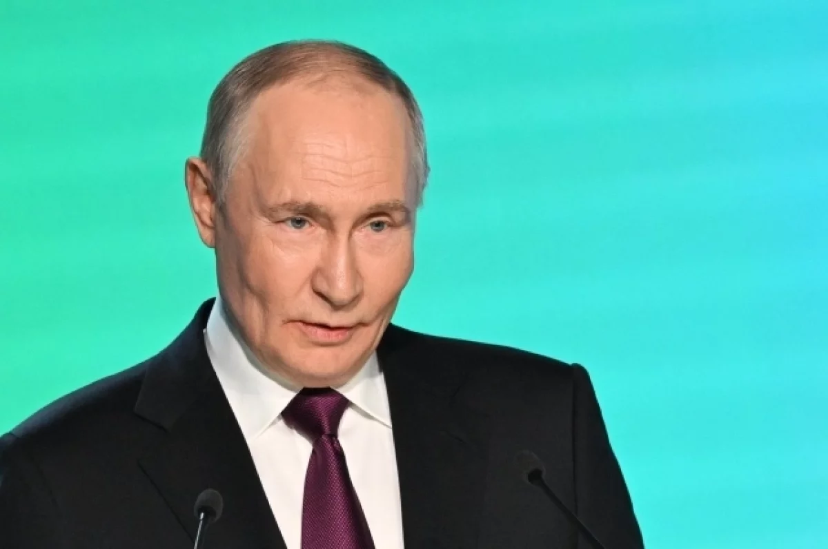 Путин назвал одним из приоритетов развития транспорта строительство ВСМ