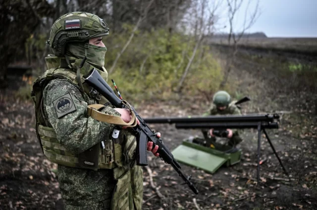 Боевая работа расчета БПЛА «КУБ» на купянском участке фронта.