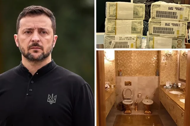 Владимир Зеленский, доллары и золотой унитаз Тимура Миндича.