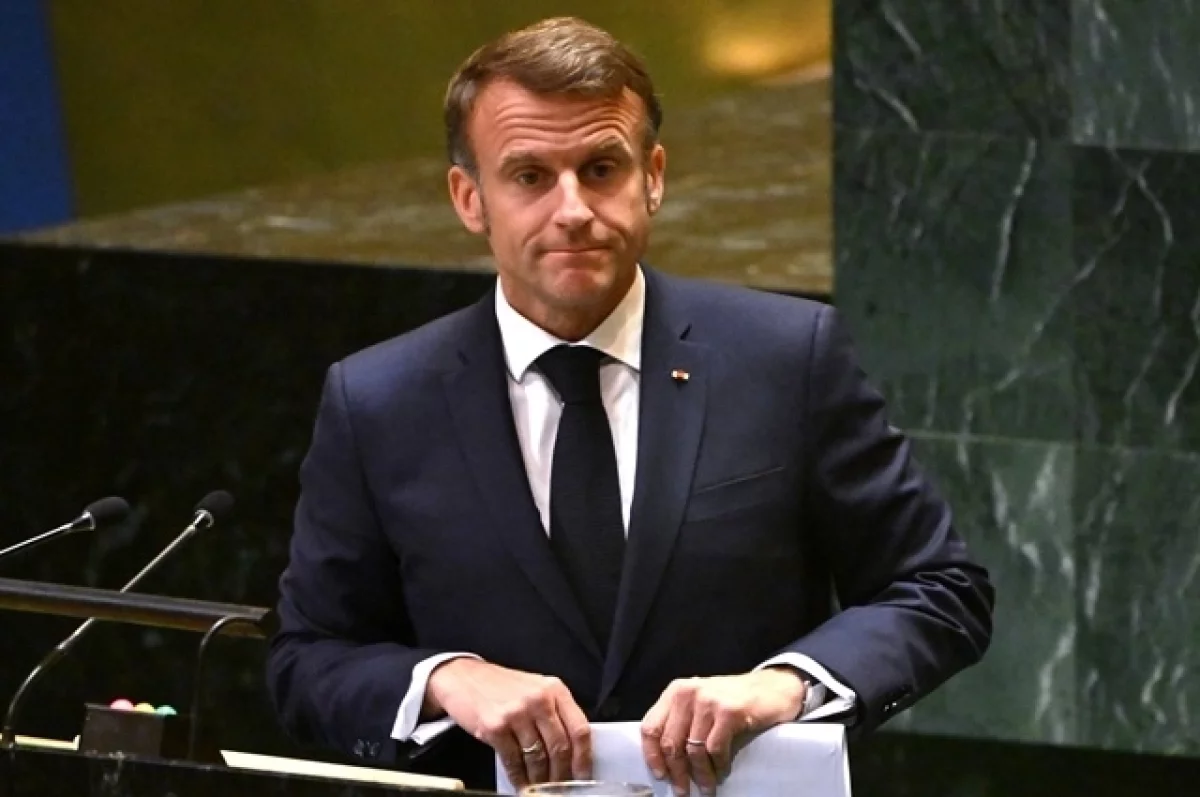 Макрон: Европа может решать вопрос замороженных российских активов