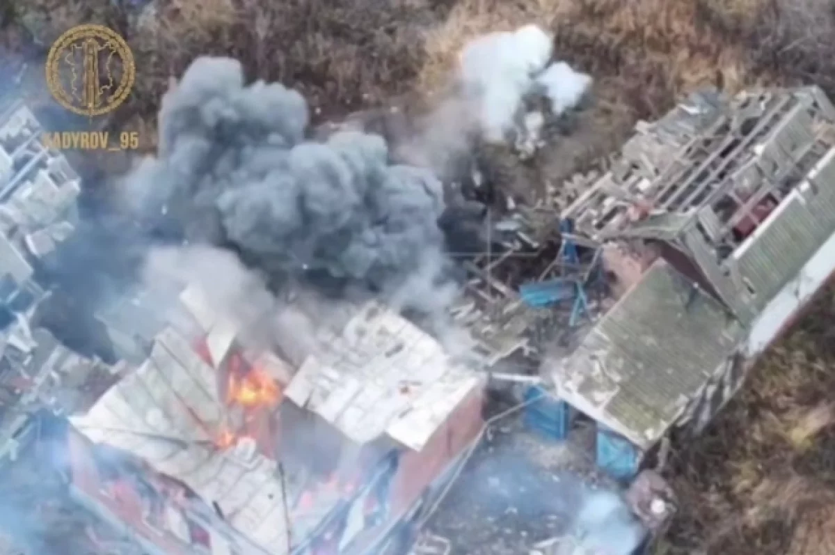 Кадыров показал кадры уничтожения живой силы ВСУ в Харьковской области