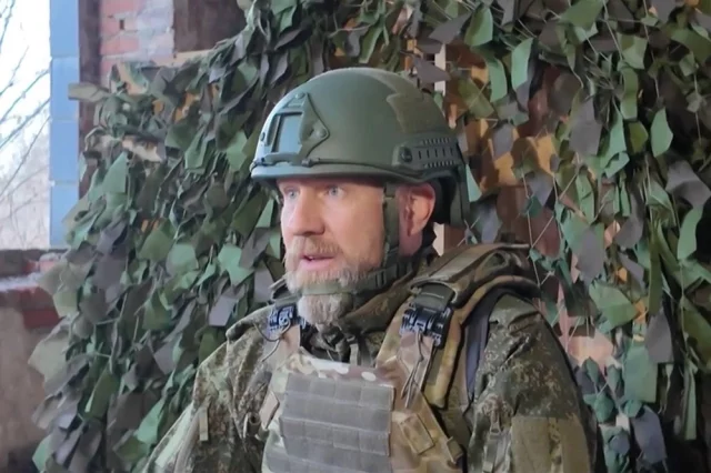 Штурмовик с позывным Риф. 