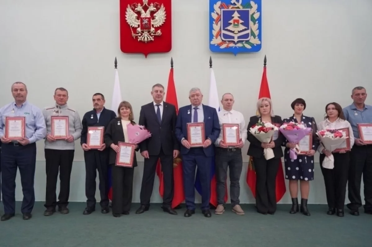 В Брянской области чествовали работников транспортной отрасли