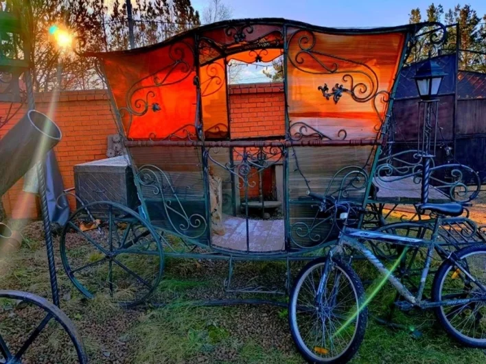 В музее Андрея Богданова есть и кареты.