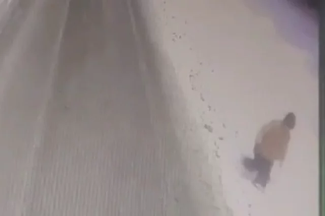 Таким одиноким и замёрзшим водитель автобуса обнаружила мальчика