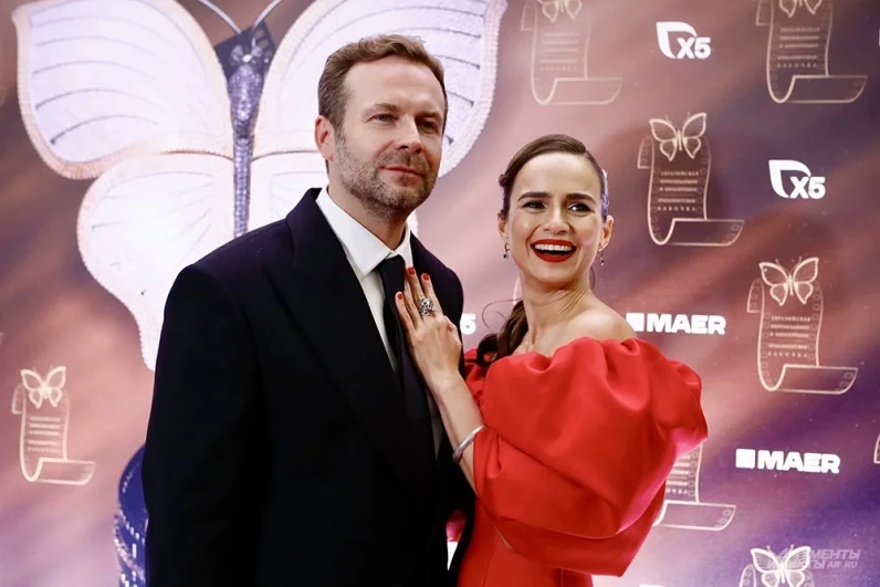 Кинорежиссер Клим Шипенко и его супруга Софья Карпунина.