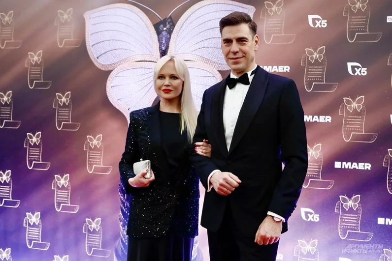 Актер Дмитрий Дюжев и его супруга Татьяна.