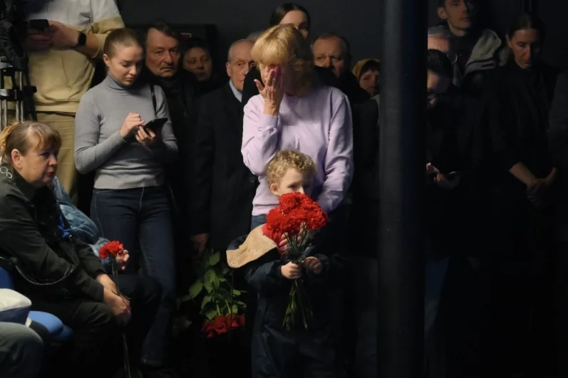 Церемония прощания с народным артистом Всеволодом Шиловским.