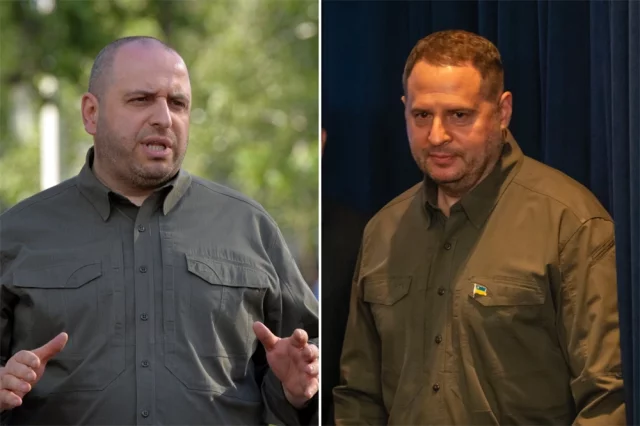 Рустем Умеров и Андрей Ермак. 