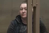 Елена Белашова в зале суда.