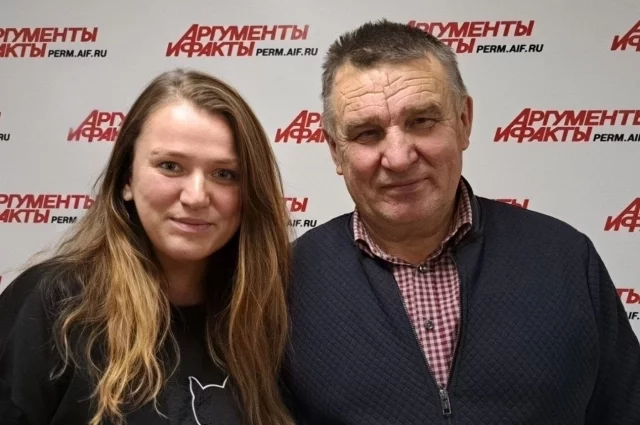 Автор публикации и Александр Корепанов - герой статьи