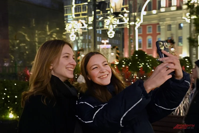 На каждой площадке «Зимы в Москве» можно сделать красивые фотографии с настроением.