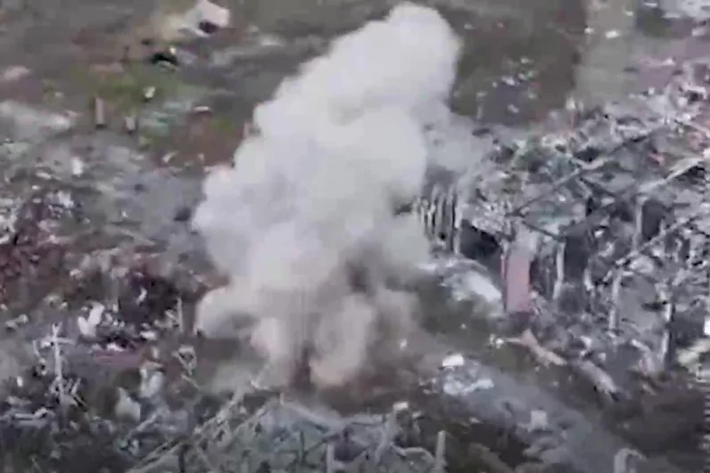 Кадры освобождения Волчанска Харьковской области.