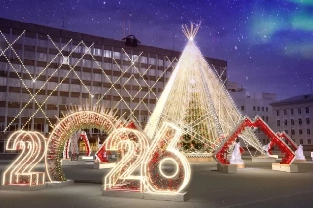 Сыктывкарцы готовятся к Новому году. 