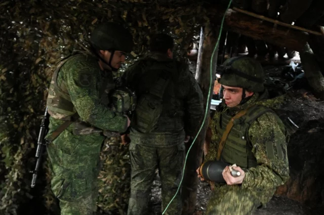 Военнослужащие на Северском направлении специальной военной операции.