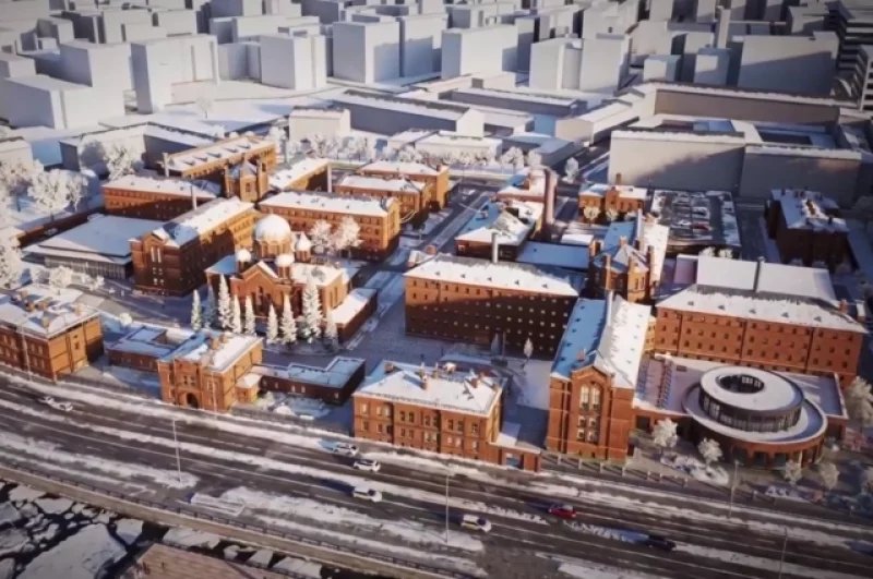 После реконструкции она обретёт такой облик.