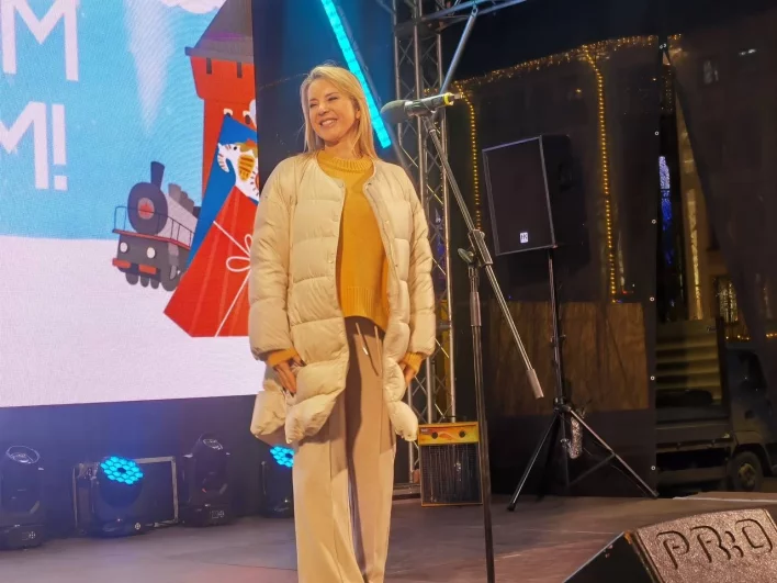 Ирина Слуцкая провела мастер-класс для тульских фигуристов. 