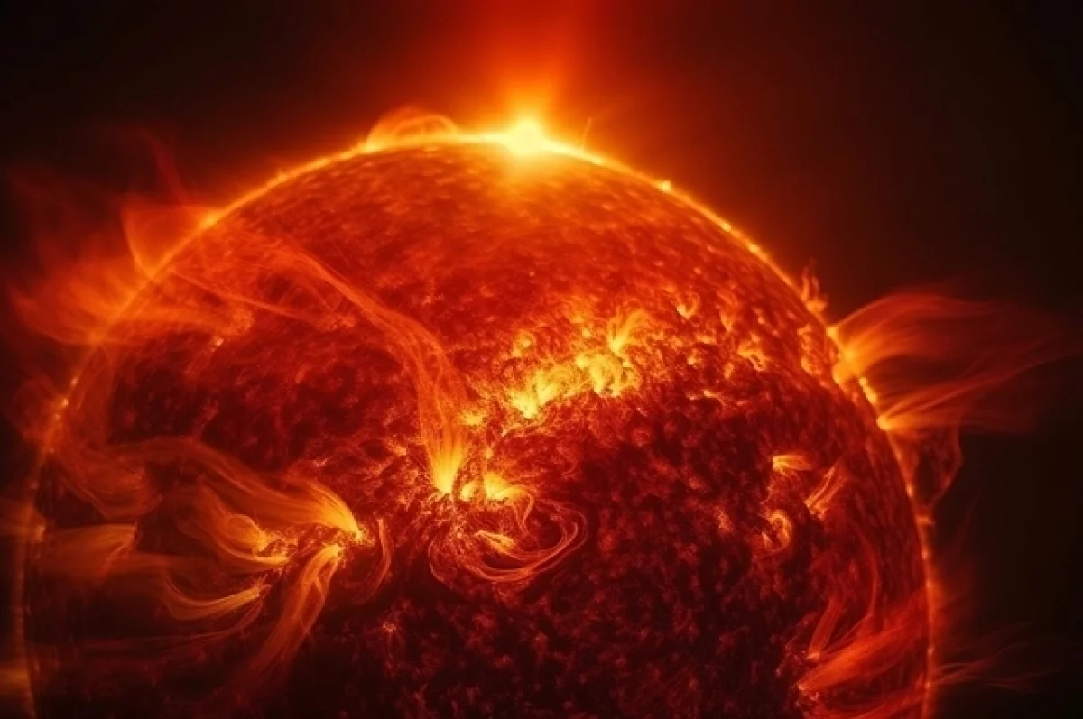 На Солнце произошла двойная сильная вспышка класса M