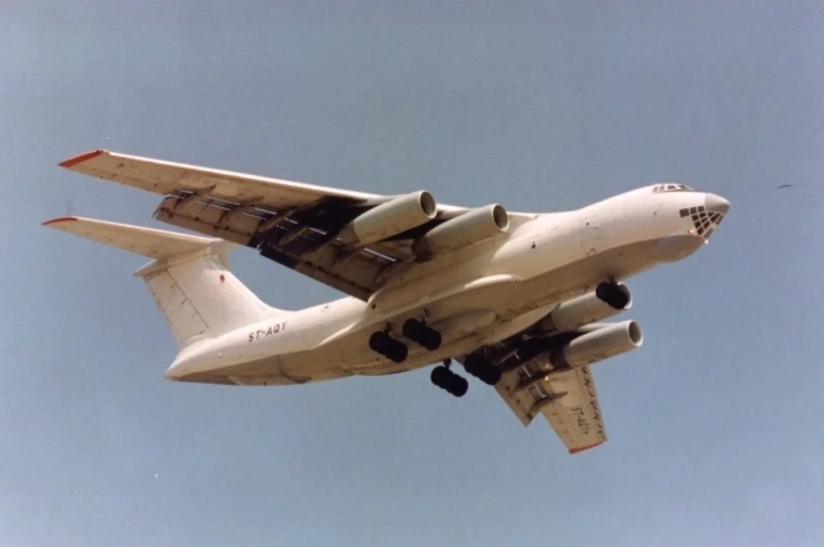 AFP: в Судане при посадке разбился военный самолёт Ил-76