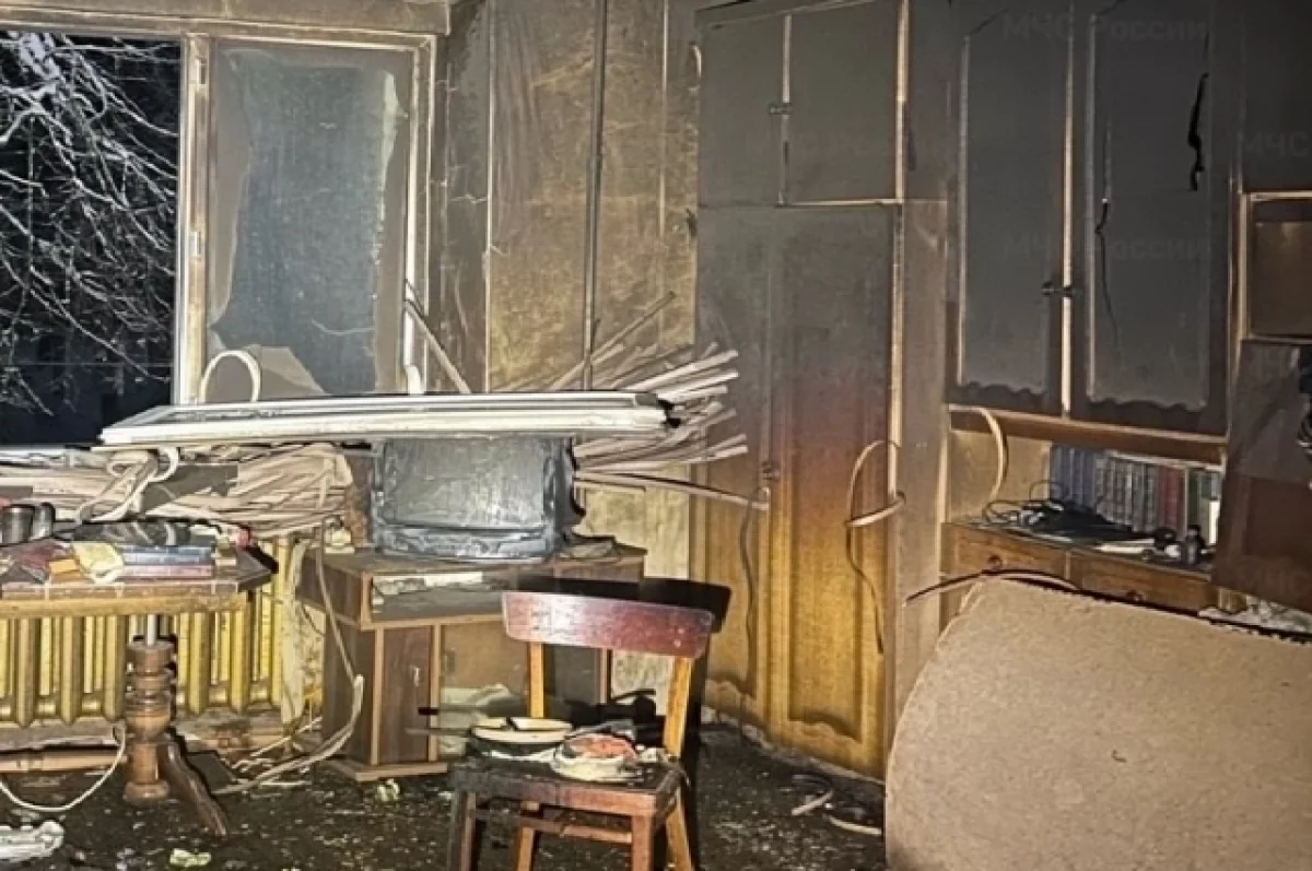 Пожилой мужчина погиб на ночном пожаре в брянском городе Сельцо