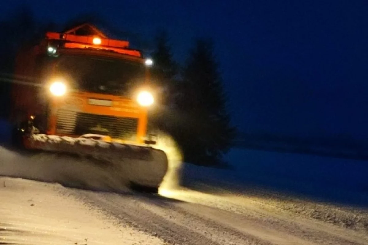 В Брянской области за сутки очистили от снега более 5000 километров дорог