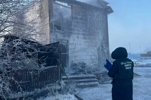 Во время пожара в селе Октёмцы погибла семья. 