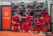 Раздевалка сборной России.