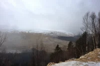 Горная часть Адыгеи зимой